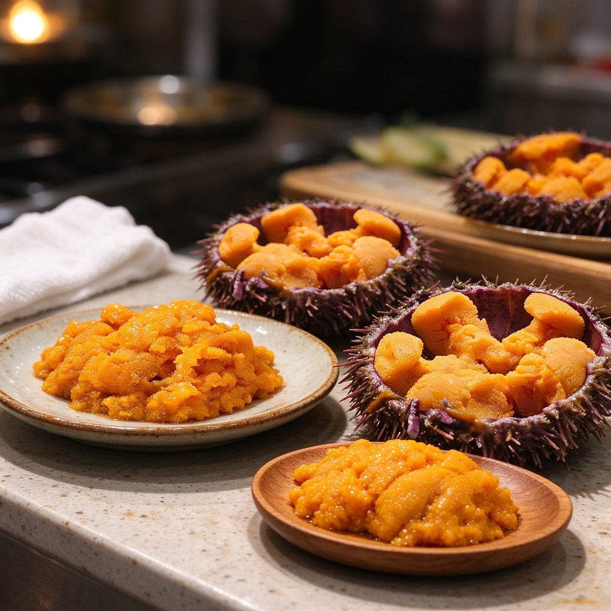 Fresh Sea Urchin Roe Uni