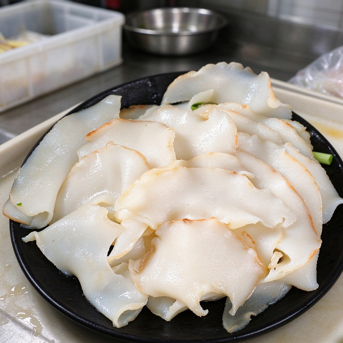 Fresh Sliced Conch Sea Snail