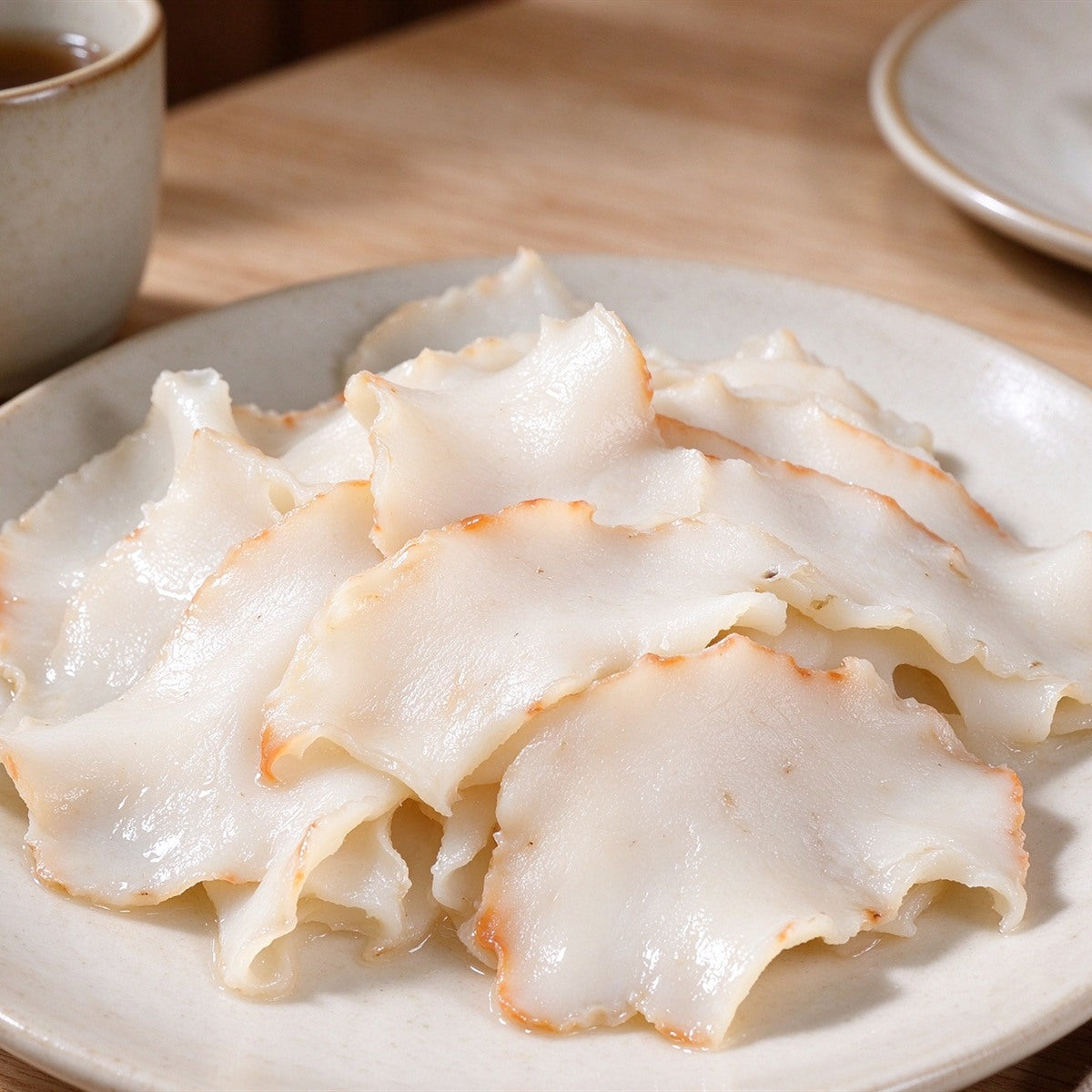 Fresh Sliced Conch Sea Snail
