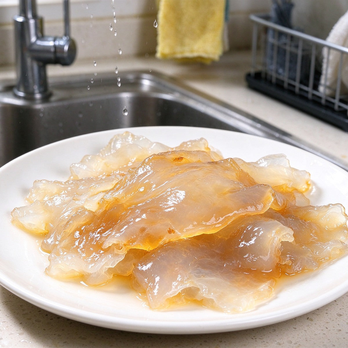 Fresh Chilled Jellyfish Salad Sheets