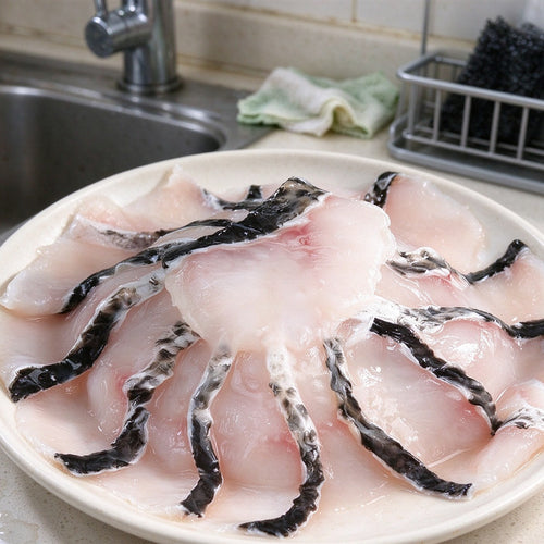 Fresh Sliced Snakehead Fish Fillets