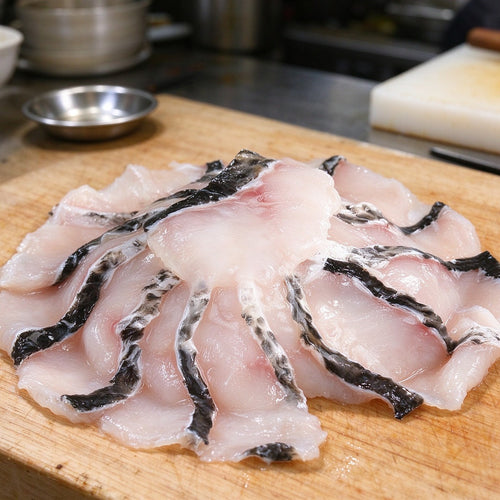 Fresh Sliced Snakehead Fish Fillets