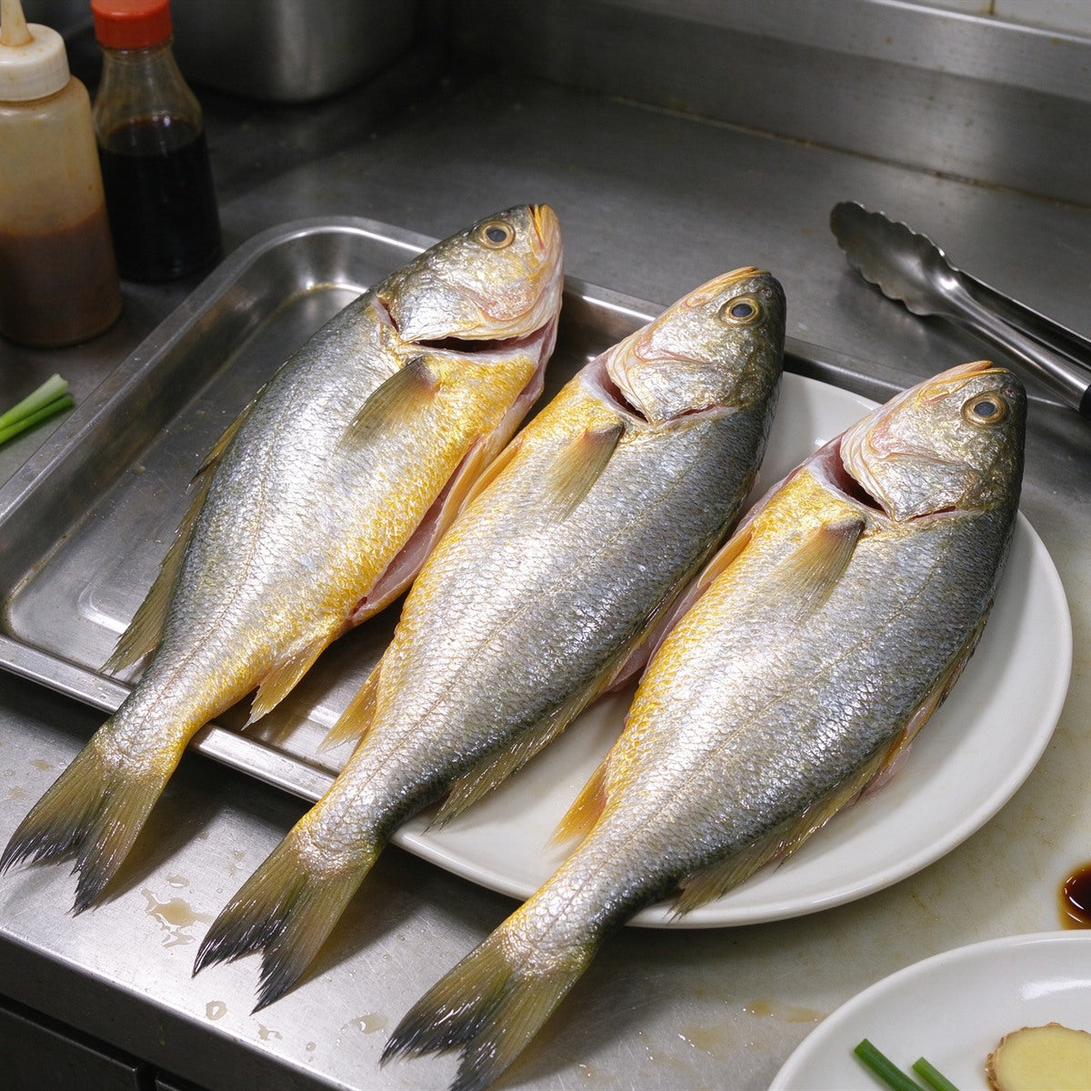 Fresh Whole Yellow Croaker Fish